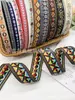 Nuevo Estilo Étnico Bordado de Encaje Jacquard Cinta Placket Antiguo Hanfu Falda Cinturón de Tela Decorativo Accesorios para Ropa