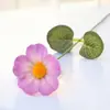 Flores Artificiais, Margaridas Pequenas, Flores Gerbera para Casamentos, Decorações de Vaso para Sala de Estar, Flores Artificiais de Haste Única, Buquês de Violetas para Decoração