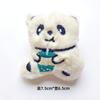 Lindo broche de oso de peluche, colgante para mochila escolar, joyería, pin para mochila, colgante de muñeco de dibujos animados, accesorios al por mayor