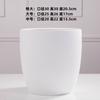 Vaso de Cerâmica Queimada Liso Extra Grande Sem Esmalte com Boa Permeabilidade ao Ar Vaso de Argila para Chão da Sala de Estar Planta Verde Grande Vela Excelente