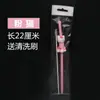 Fabricantes de Yiwu caricatura popote reutilizable comida plástico creativo novedad animal lindo gatito cerdo rosa popote