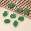 Xiangyun Vidrio DIY Cuentas Hechas a Mano Espaciador Pasador Pulsera Colgante Material Accesorios Colgante de Calabaza de Jade Imitación