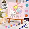 20*20 Desenho Animado Pintura a Óleo Digital DIY Colorir Pintura Decorativa Genshin Flor Pintura a Óleo Pintura a Óleo Digital Infantil Atacado
