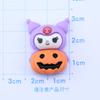 Cartoon Halloween Abóbora Grande Orelha Cão DIY Creme Gel Phone Case Cabelo Corda Joias Acessórios Resina