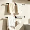 Barra telescópica para secar ropa sin taladro, colgador de armario, barra de almacenamiento multifuncional, tendedero de balcón para el hogar