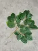 Hojas de árbol artificiales: hojas de arce rojo, hojas de arce japonés, hojas de ginkgo, hojas de plátano de sombra, hojas de sicómoro, hojas de arce de cinco puntas, ramas de aliso, hojas de plástico artificial