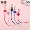 Nudo Chino Cuadrado de la Victoria con Borla Colgante Tejida a Mano Empaque Accesorios de Regalo Colgante de Unidad USB Al Por Mayor En Stock