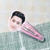 Zhang Yixing estrella periférico acrílico bb clip accesorios para el cabello tocado ayuda para concierto foto periférico