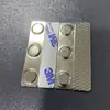 Em estoque ímã de crachá magnético forte fivela magnética ímã de placa fivela ímã de neodímio ferro boro crachá magnético atacado