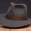 Chapéu de Lã Mais Vendido Transfronteiriço, Chapéu de Feltro de Ovelha Colorido da Moda e Usável, Decoração com Fita de Laço, Chapéu 100% Lã, Macio