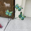 Flor de Mariposa Única Simulada Impresa en 3D Mariposa Flor Artificial DIY Estilo Jardín Monet Mariposa Decorativa Pared Foto Flor