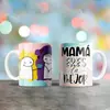 Nuevos Productos de Exportación en Abril Taza de Cerámica con Temática del Día de la Madre Regalo de Cumpleaños para Mamá Vaso de Agua