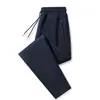 Pantalones Deportivos de Algodón Puro Estilo Nuevo para Hombre, Pantalones Casuales, Versátiles de Otoño 2026, Holgados, Rectos, Largos, para Hombre