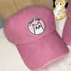 Comercio exterior Amazon rosa amor gorra de béisbol Gorra para mujer de circunferencia de cabeza grande gorra de copa suave sombrero de gato cara pequeña venta al por mayor