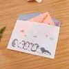 Bonito Cartoon File Bag Office Supplies Portable Information Bag Student Papelaria Prêmios Presente Snap Button Conveniente Bag