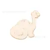 Piezas de madera DIY de animales creativos para pintar a mano, piezas de madera de dinosaurio, juguetes de educación temprana para niños, piezas en blanco de animales creativos