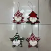 Colgante de bolsa de Santa Claus transfronterizo, muñeco de tela para decoración navideña, adorno para árbol de Navidad, decoración colgante para arrangement de ambiente de escena