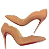 Novo Estilo de Outono Sapatos Sexy de Corte Baixo Bico Fino Couro Macio Salto Fino Salto Alto Elegante Versátil Fashionável Salto Alto