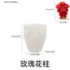 Molde de Silicona para Ramo de Rosas con Lazo 3D Molde para Pastel de Tres Capas con Aroma a Rosa DIY