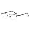 Nuevas gafas Danyang montura de titanio gafas de media montura cuadradas moda pierna Gran Muralla con gafas para miopía 82217