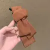 Grampo de Banana Banana Clip de Camurça Maillard de Camadas Múltiplas High-End Coreano para Cabelo Feminino Presilha de Rabo de Cavalo Acessórios de Cabelo Novo Estilo