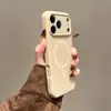 Nueva Funda Magnética de Silicona Líquida Adecuada para Apple 18 Pro Max, Funda Protectora para iPhone 17 de Cobertura Total con Tacto de Piel