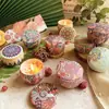 Celebridad de Internet Transfronteriza Estilo Étnico Nórdico Aroma para Dormitorio Lata de Velas Ins Varios Accesorios para Fotos y Regalos