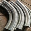 Tubo Curvado de Barra de Alimentação Galvanizada, Tubo Curvado com Rosca, Eletroduto Galvanizado a Quente Revestido de Plástico, Eletroduto com Rosca Sem Solda, Tubo Curvado Galvanizado