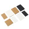 Etiqueta blanca en blanco para tarjetas de papel, disponible en stock, etiqueta para ropa, etiqueta pequeña blanca, etiqueta para joyería, protección del medio ambiente