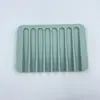 Porta Jabón de Silicona de Grado Alimenticio Transfronterizo, Charola Antiderrapante para Jabón, Base para Jabón, Caja de Jabón Drenante, Jabonera, Porta Jabón