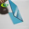Exportado al Sudeste Asiático, Paneles de Policarbonato Azul Tropical de Alta Resistencia, Paneles Translúcidos de 2 mm para Cocheras y Refugios de Lluvia, Paneles de Iluminación de Fábrica Resistentes a los Rayos UV