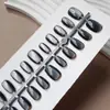 Parches para Uñas Ojo de Gato Portátiles Hechos a Mano para Manicura Removibles Venta Caliente Transfronteriza Uñas Postizas Acabadas Tiras de Uñas Pre-Hechas