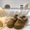 Zapatos para Mujer Peludos y Elegantes Estilo Birkenstock, Moda Otoño 2026 Nuevos, Versátiles Mocasines Cerrados, Pantuflas Modernas y Cómodas