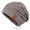 9875 otoño e invierno más terciopelo color mixto Joker gorro de punto de lana cálido moda gorro pullover invierno europeo y americano para mujer transfronterizo