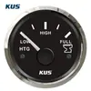 Medidor de aguas residuales kus yate marino lancha rápida autocaravana medidor de aguas grises medidor de inodoro medidor de nivel de líquido bisel de acero inoxidable KY12002