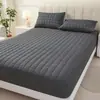 Funda de Colchón Acolchada Bordada para Comercio Exterior Transfronterizo, Universal para Todas las Estaciones, Protector de Colchón Doméstico Simmons, Cubierta de Cama Tatami