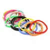Pulsera de Cruz de Arcilla Suave de Colores de 6 mm con Cordón Elástico, Pulsera Estilo Viajero, Moderna y Única