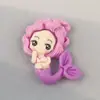 Acessórios de Sereia DIY em Resina Acessórios de Cola de Creme Caseiro Desenho Animado Infantil Capa de Celular Acessórios Pequenos de Resina Prontos