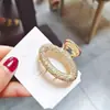 Presilha Geométrica de Liga Cruzada Luz de Luxo Galvanizada Laço Grampo de Cabelo Moda Europeia e Americana Acessórios de Cabelo para Mulheres