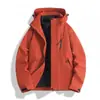 Jaqueta três em um com forro de fleece, confortável, quente, moderna, fashion, versátil, personalizável com estampa, unissex, para lazer ao ar livre