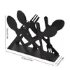 Mesa de Jantar Moderna Simples Transfronteiriça Porta-Guardanapo de Papel Porta-Guardanapo Preto para Restaurante de Luxo Porta-Guardanapo de Papel Prateleira de Armazenamento para Guardanapos de Papel