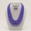 Estilo exagerado de moda transfronteriza coreana Dongdaemun joyería perlas cuentas collar de múltiples capas envolvente cadena de clavícula temperamento