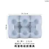 Molde de Resina de Cristal DIY Amapola Creativo Portahuevos Almacenamiento de Huevos Adorno Molde de Silicona Venta al por Mayor en Stock