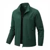 Cortavientos de cuello alto para otoño e invierno, chaquetas, ropa de trabajo a medida para empresas y tiendas 4S, bordado de logo personalizado para grupos al por mayor