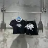 Marca de moda estilo americano SYNA WORLD Traje de manga corta estilo taladro High Street Hip Hop Ins Verano Pantalones cortos casuales para hombres y mujeres