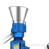 Máquina de Pellets para Ração Pequena Escala Doméstica Aves e Gado Frango, Vaca, Porco, Ovelha, Coelho Triturador Granulador de Pellets de Palha Trigo Seco Taibo