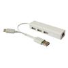 USB2.0 para porta de rede com fio tipo C para RJ45 interface de cabo de rede dois em um USB2.0 HUB HUB