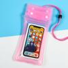 Funda impermeable de PVC para teléfono compatible con pantalla táctil para llevar, para bañarse y para aguas termales, Bolsa plegable al por mayor, Sellada y portátil