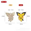 Dibujo animado anime aleación con goteo de aceite colgante pequeño personaje de animal lindo pulsera llavero accesorio de bolsa decoración DIY