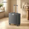 Nuevo equipaje para PC multifunción de 20 pulgadas, alto valor de color, marco de aluminio de 24 pulgadas, contraseña, caja de viaje para abordar, una generación de cabello